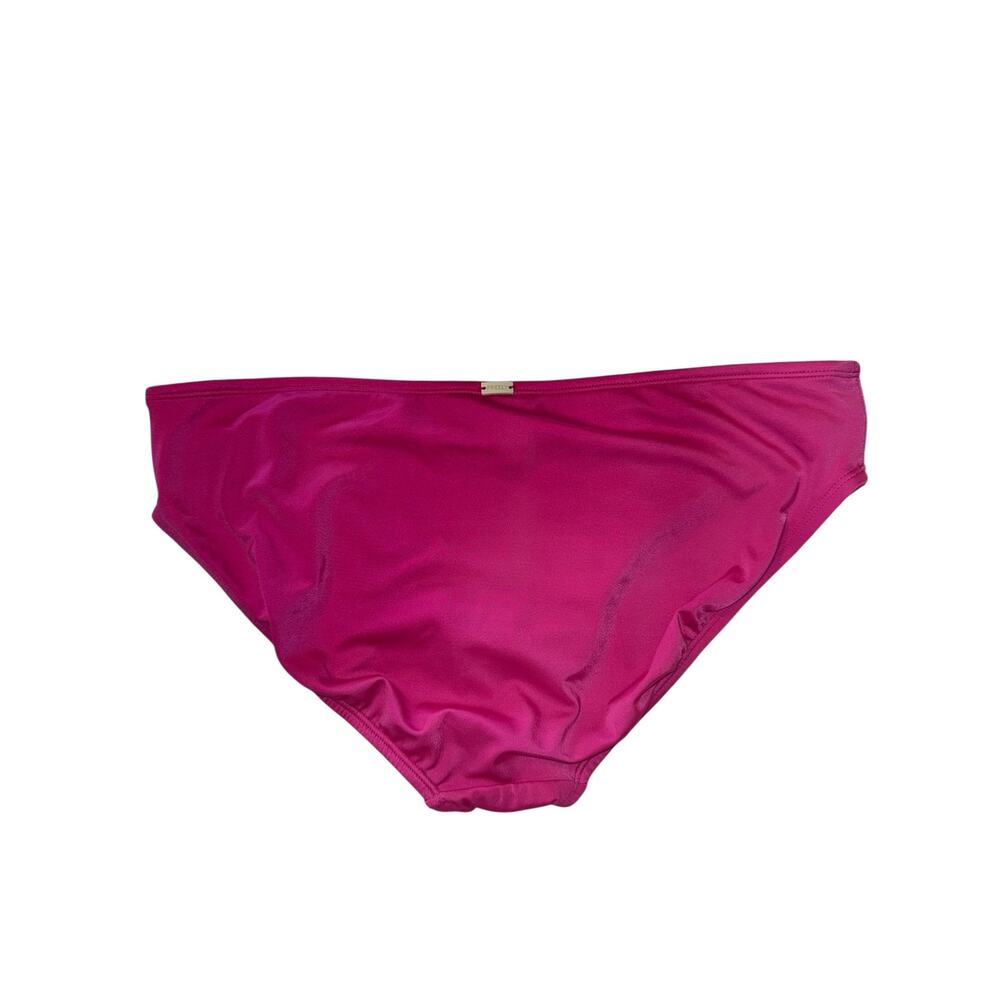 FREELY Women's Missy Side Tab Hipster in Fuchsia Pink size Large‎ NEW
